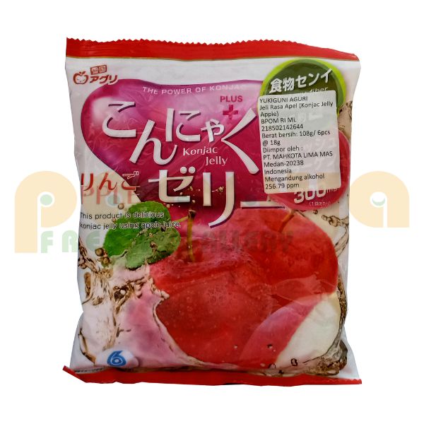 Jual Yukiguni Aguri Konjac Jelly Apel [108 g] di Seller PAPAYA FRESH