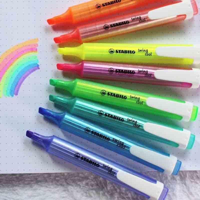 Jual Stabilo Swing Cool Turquoise Highlighter Warna Biru Muda Original Online November 2020 Blibli