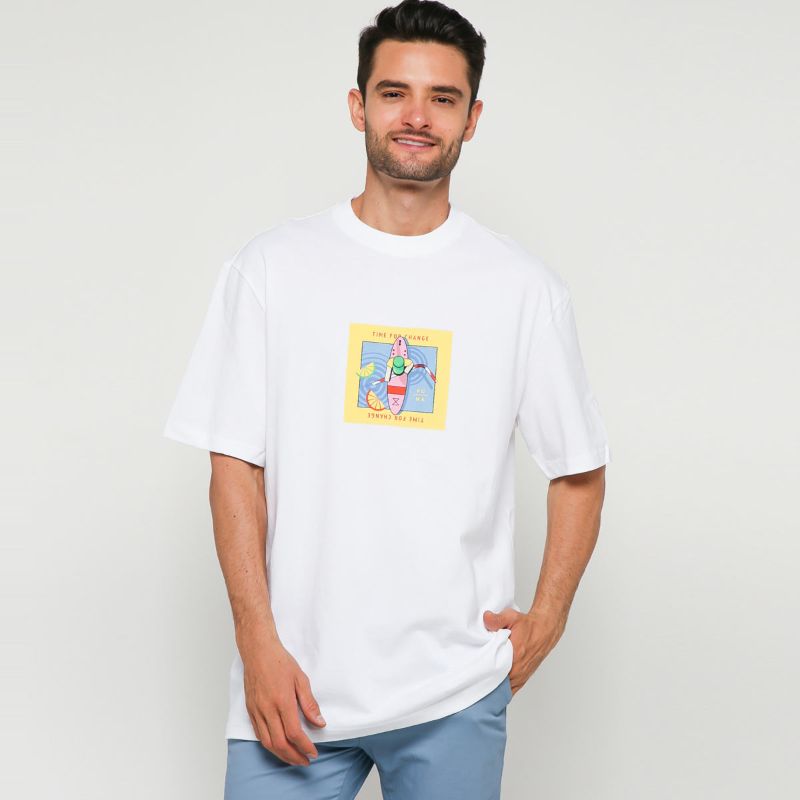 white long length shirt