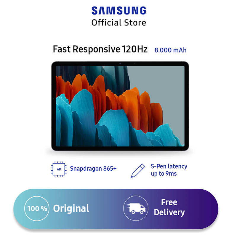 âˆš Samsung Galaxy Tab S7 Tablet [6gb/128gb] Terbaru Juli