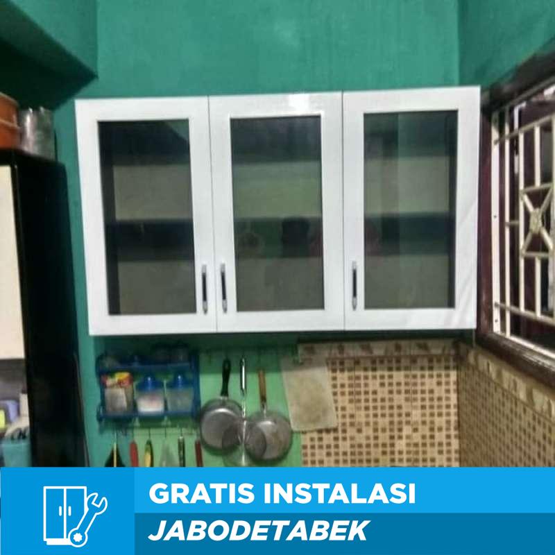 Pabrik Furniture Kaca Polos Kitchen Set Atas Ukuran 118 Cm Terbaru Agustus 2021 Harga Murah Kualitas Terjamin Blibli