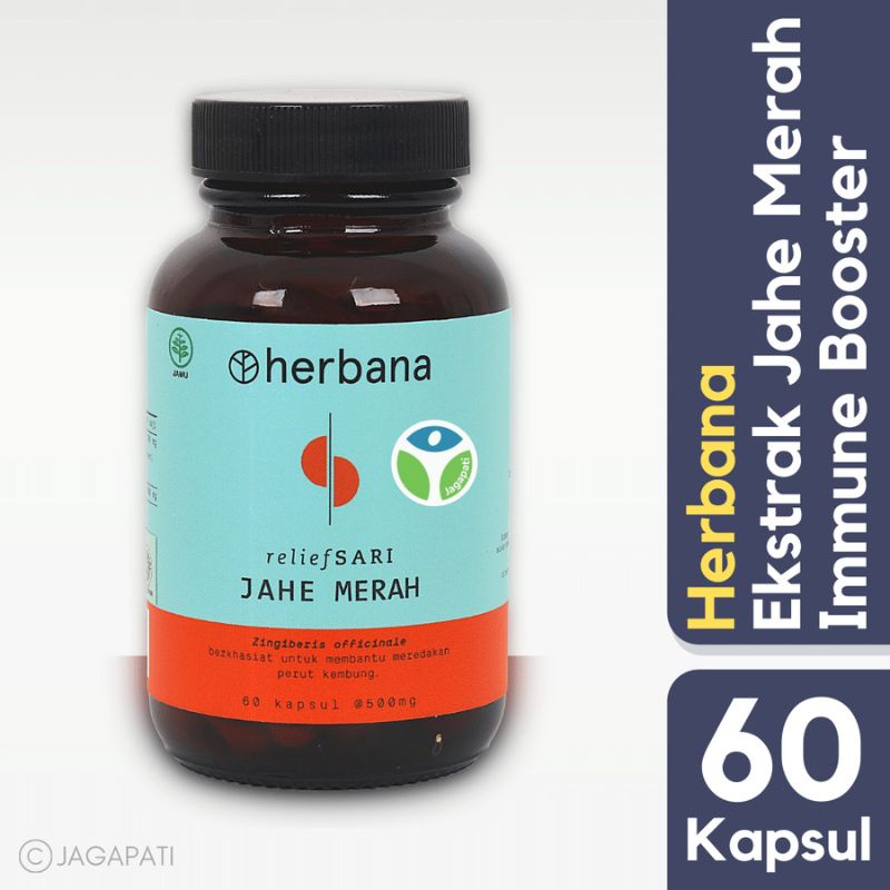 Jual Herbana Jahe Merah di Seller tazzadinaturale Kebon Jeruk, Kota