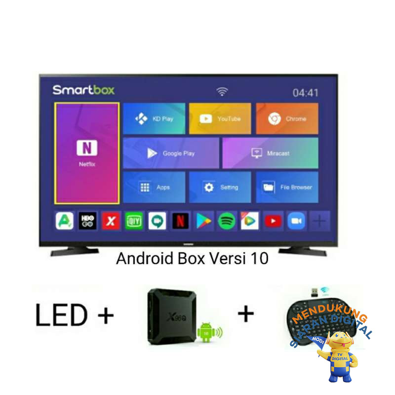 Jual SAMSUNG LED TV 43 Inch Smart Android Box Ram 2GB FHD 43N5001