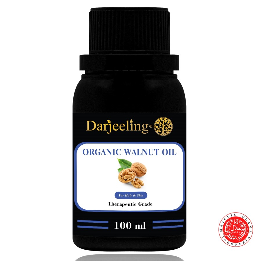 Promo 100ml Organic Walnut Oil Cold Pressed Minyak Kenari Unrefined