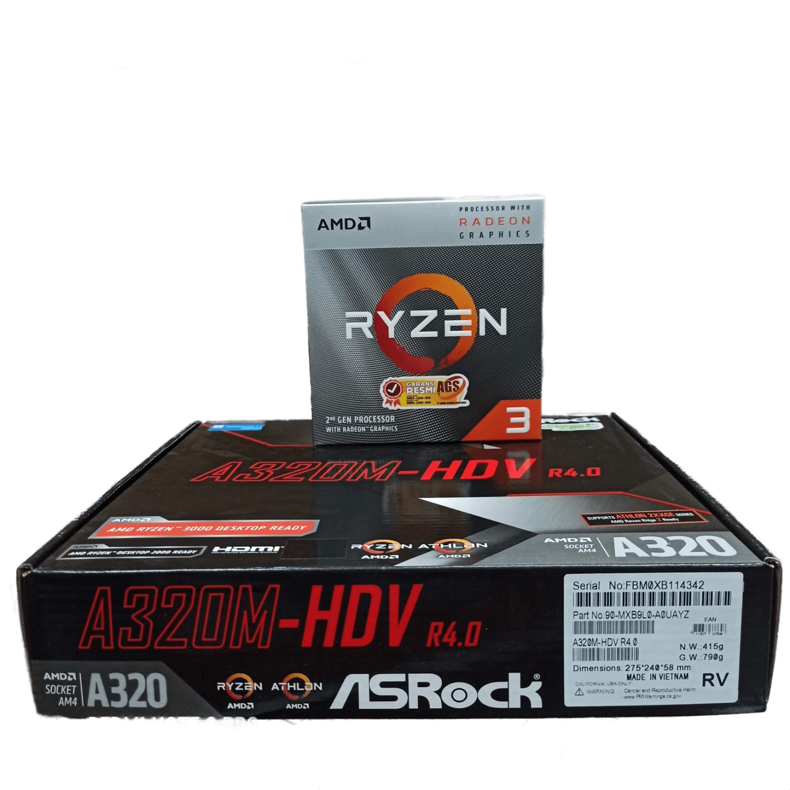Paket mobo dan processor discount