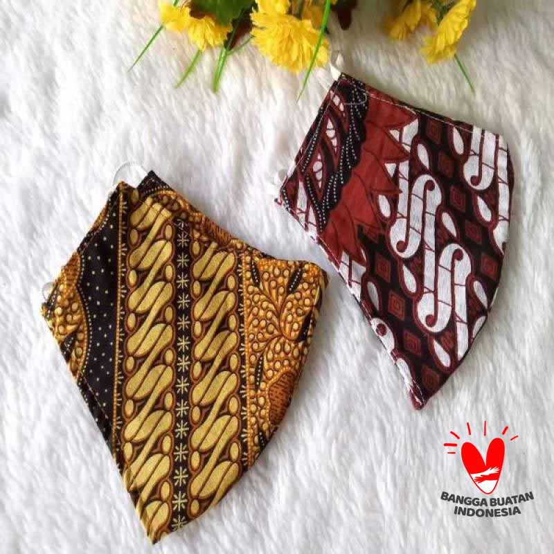 Masker Ropi Jual Masker Kain Batik Lapis 2 Tali Earloop Cantik Di Seller Toko Bagus ...