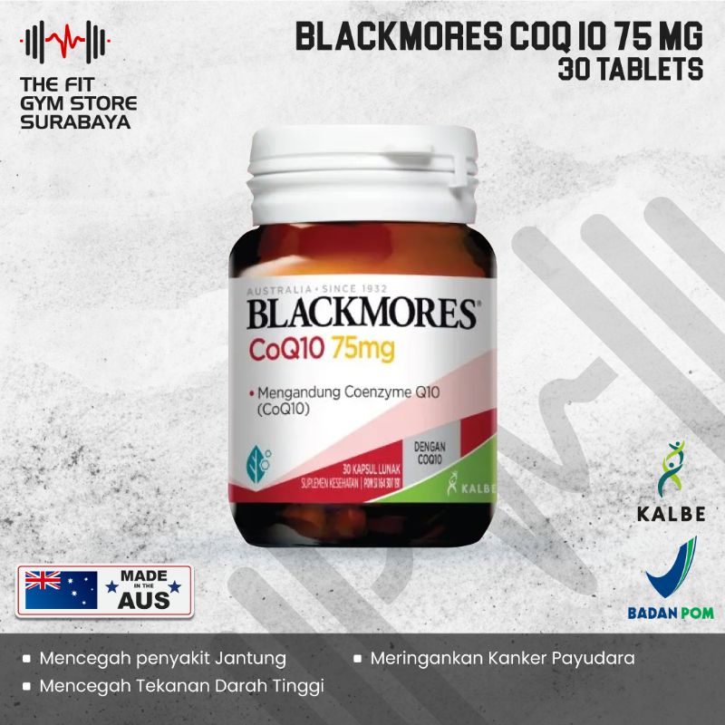 blackmores coq 10 75mg 30 tablet bpom kalbe