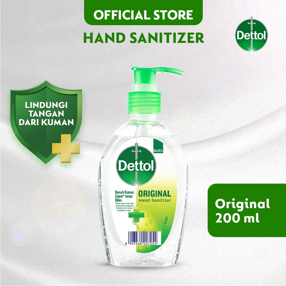 Promo FS WHS Dettol Pump Hand Sanitizer [200 mL] Diskon 76 di Seller