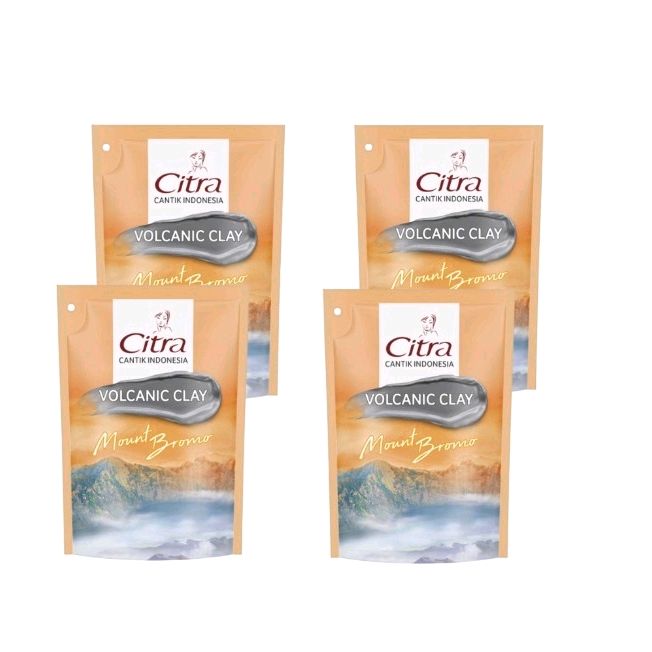 Jual Citra Volcanic Clay Body Wash Mount Bromo 400ml 4 Pc Di Seller