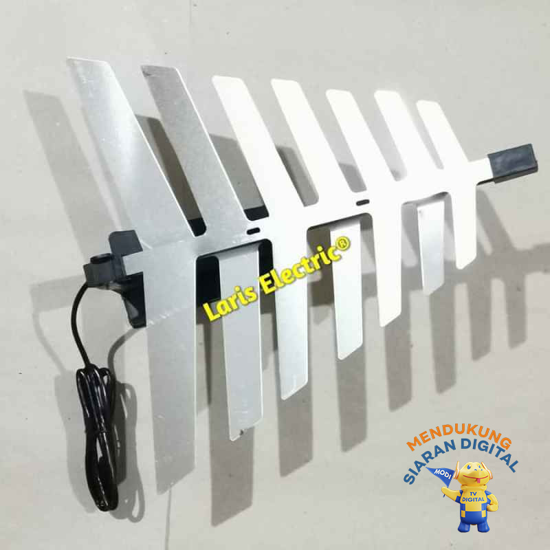 Promo ANTENA TV DIGITAL DALAM INDOOR MODEL PF HD.14 HD14 - SILVER di