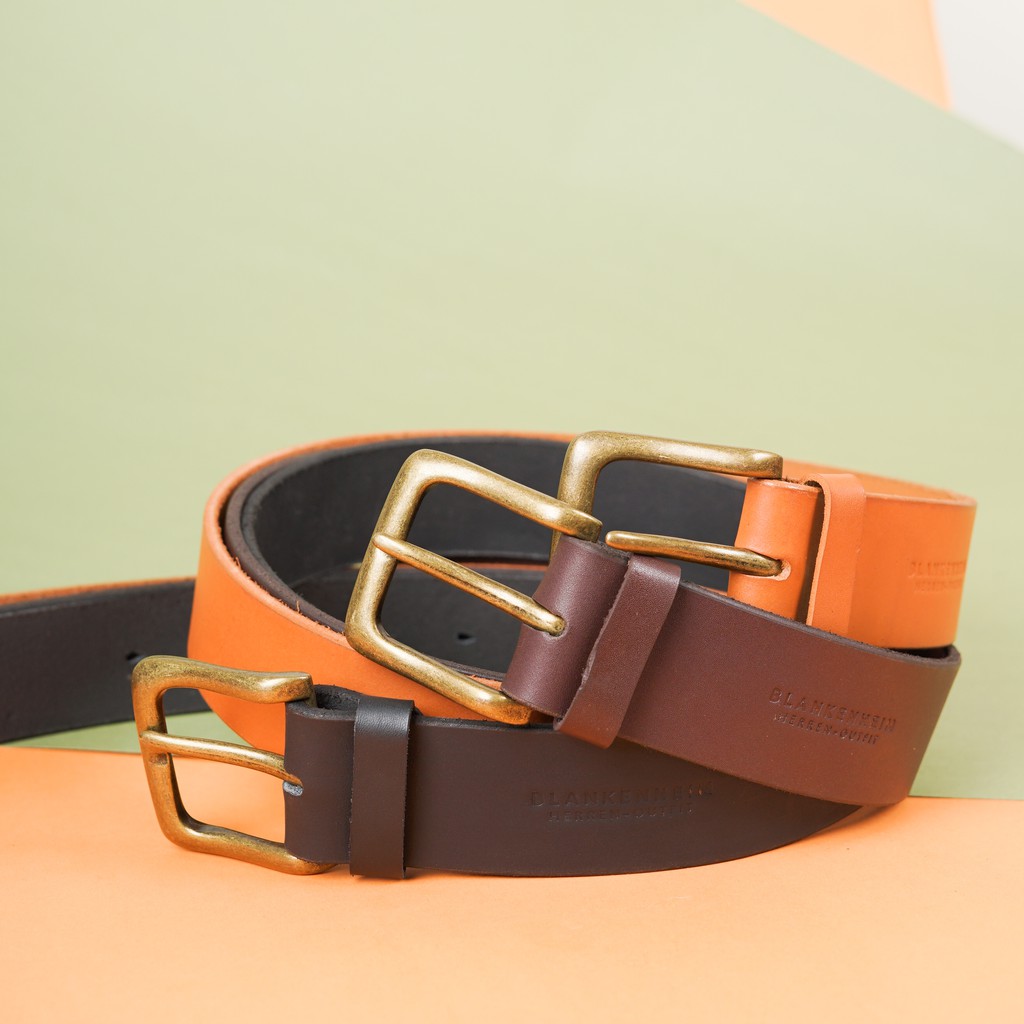 Jual BLANKENHEIM Buffalo Leather Belt 