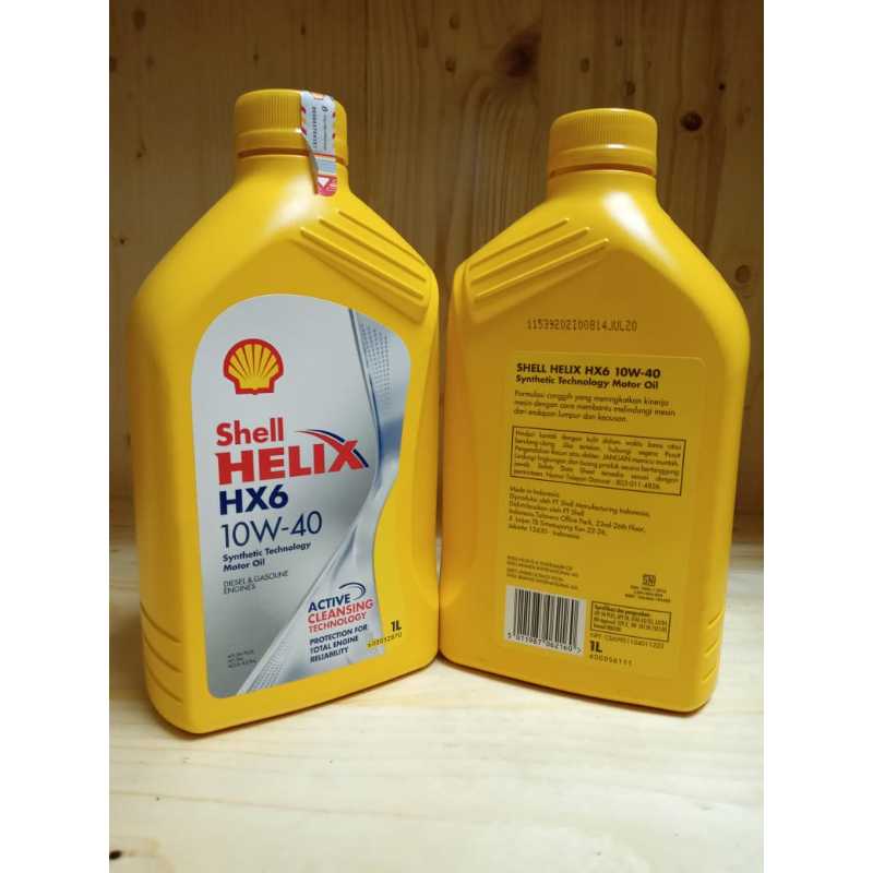 Jual SHELL HELIX HX6 10W-40 [1 LITER] OLI MOBIL di Seller Auto Buddy ...