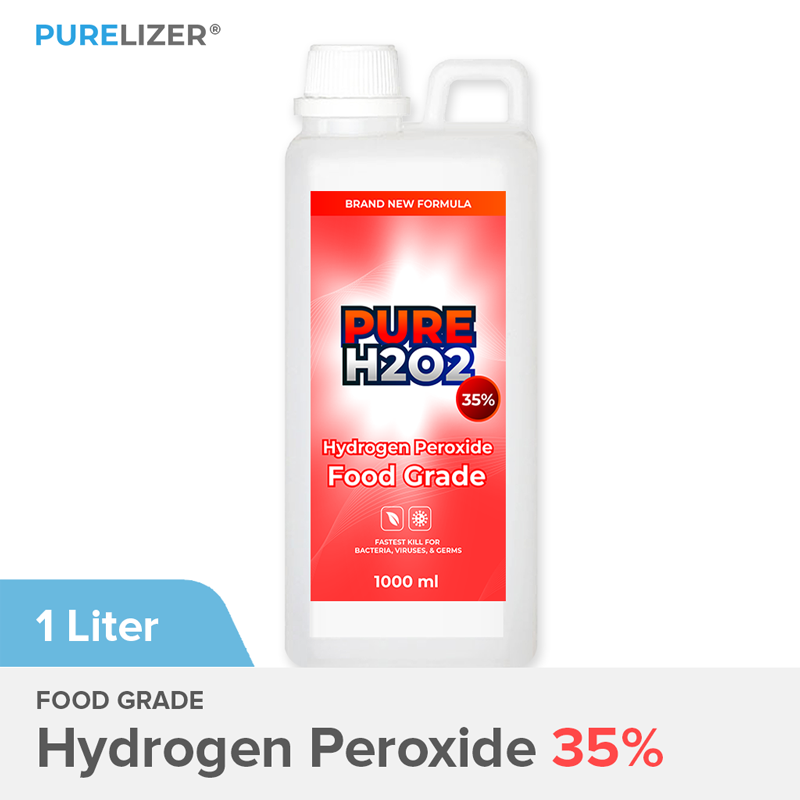 Jual Pure H2O2 Hydrogen Peroxide [Food Grade/ 35%/ 1 Liter] di Seller ...