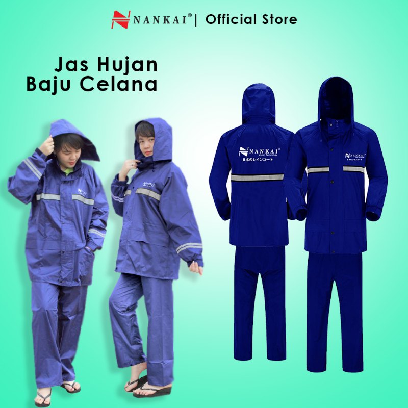 Jual Baju dan Celana Jas Hujan Nankai  XXL BIRU di Seller Nankai Tools