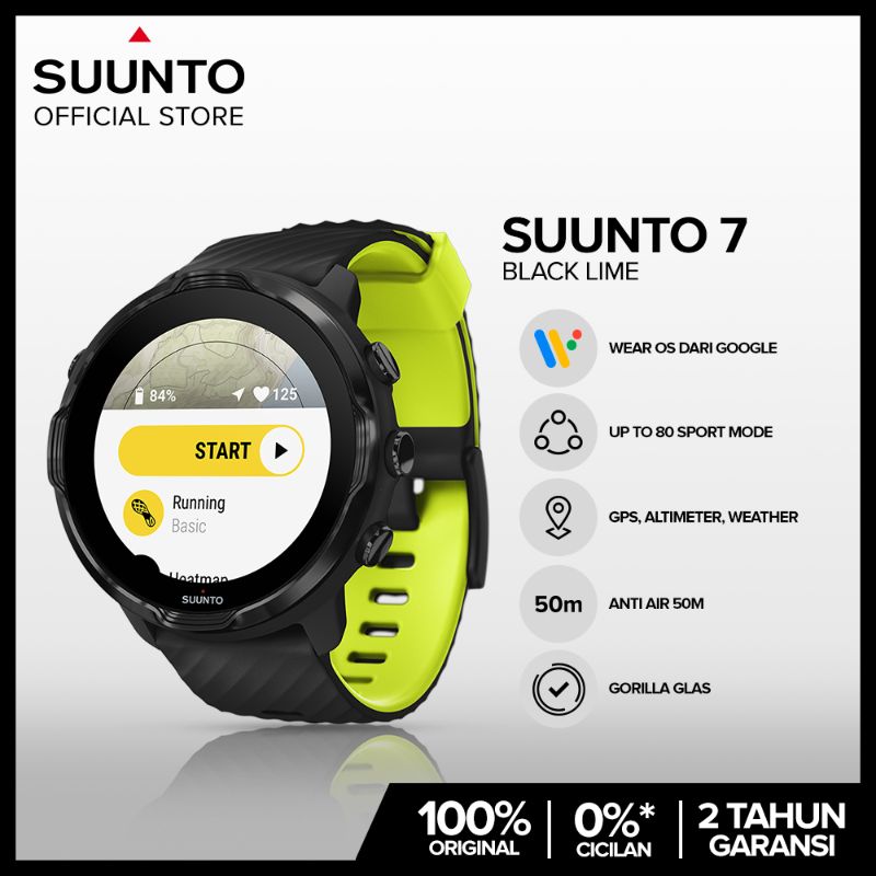 Suunto 7 black lime review clearance