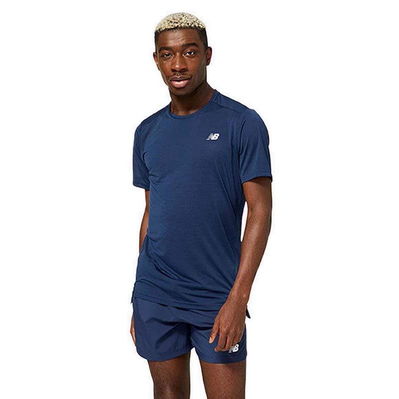 Promo New Balance Men Accelerate Short Sleeve Pakaian Olahraga Pria newamt23222n Diskon 46 Di Seller New Balance Store Gudang Blibli Blibli