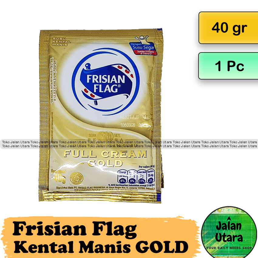 40 Gram Frisian Flag Gold Sachet Susu Kental Manis Cap Bendera 40 Gram Skm Jalan Utara Terbaru Agustus 2021 Harga Murah Kualitas Terjamin Blibli