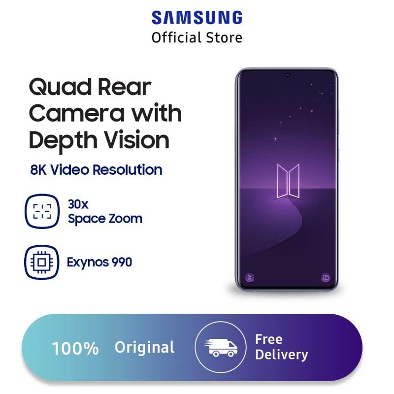 Jual Samsung Galaxy S20 [128GB/ 8GB] Purple [BTS Edition