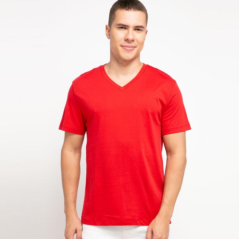 Jual Giordano Men's V Neck Tee - Kaos 