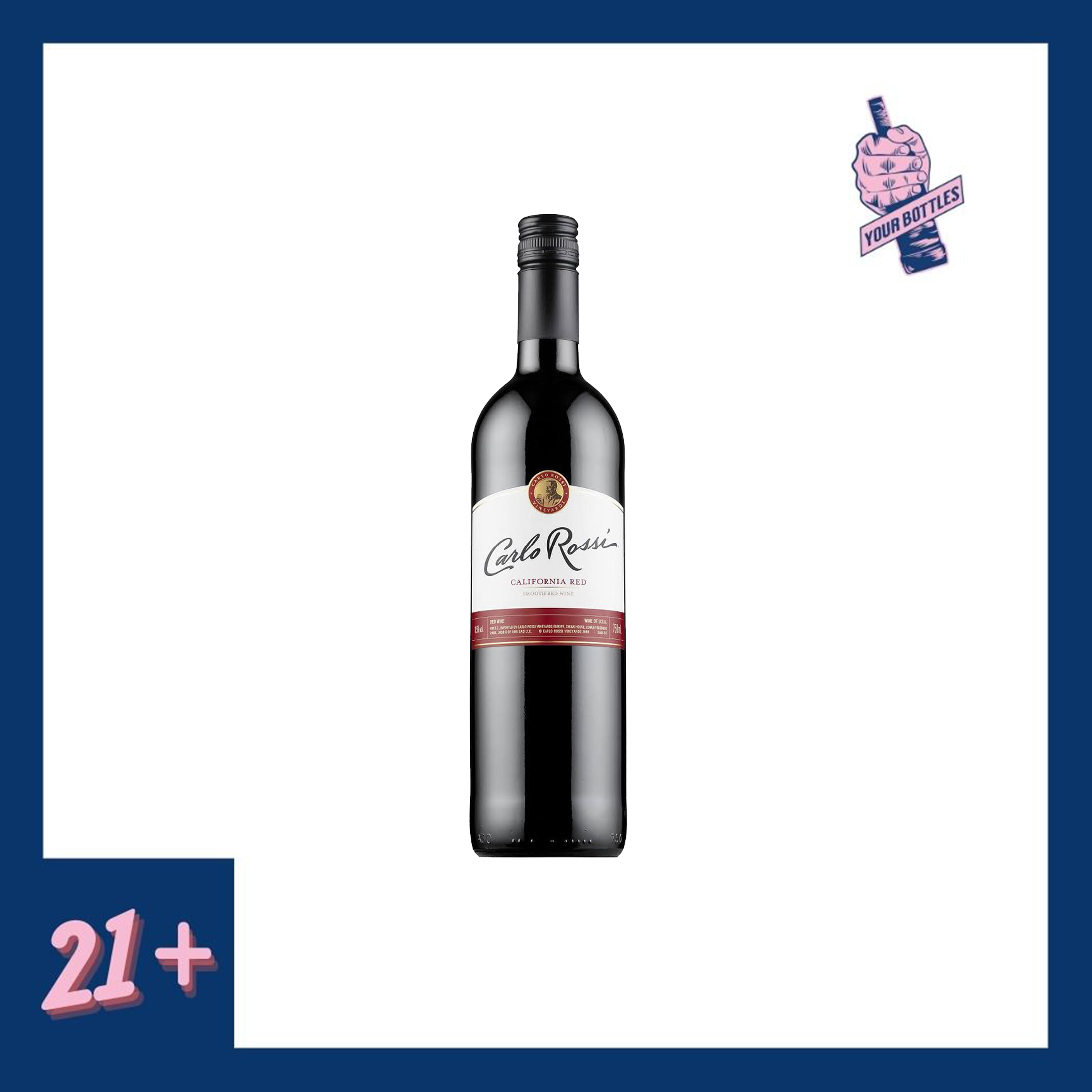 Jual Carlo Rossi California Red di Seller YourBottles - Kota ...
