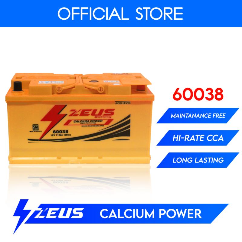 Jual Aki Mobil BMW, Mercy, Captiva Diesel Zeus DIN 60038 Accu Kering