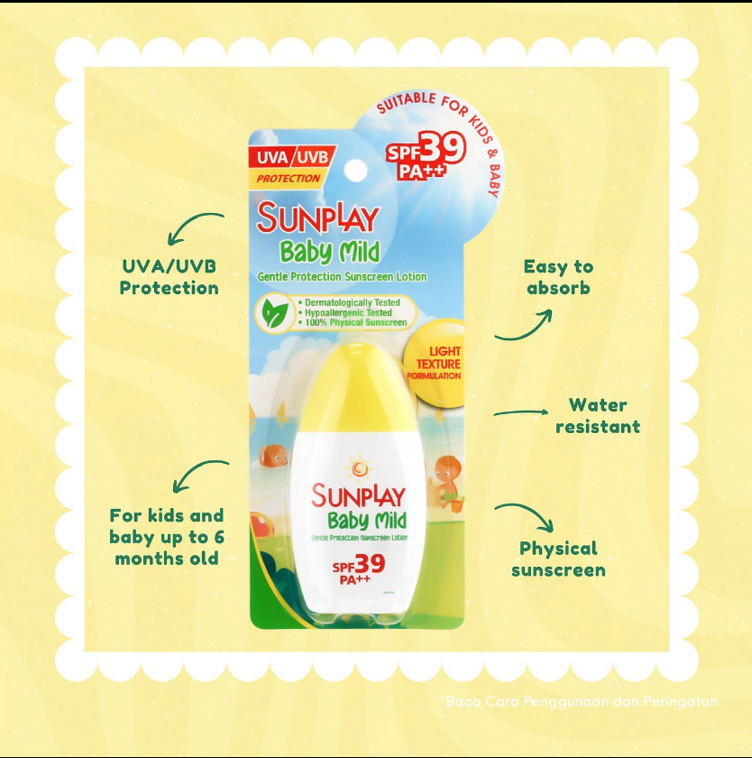 Promo [last Chance] - Sunplay Baby Mild Gentle Protection Sunscreen ...