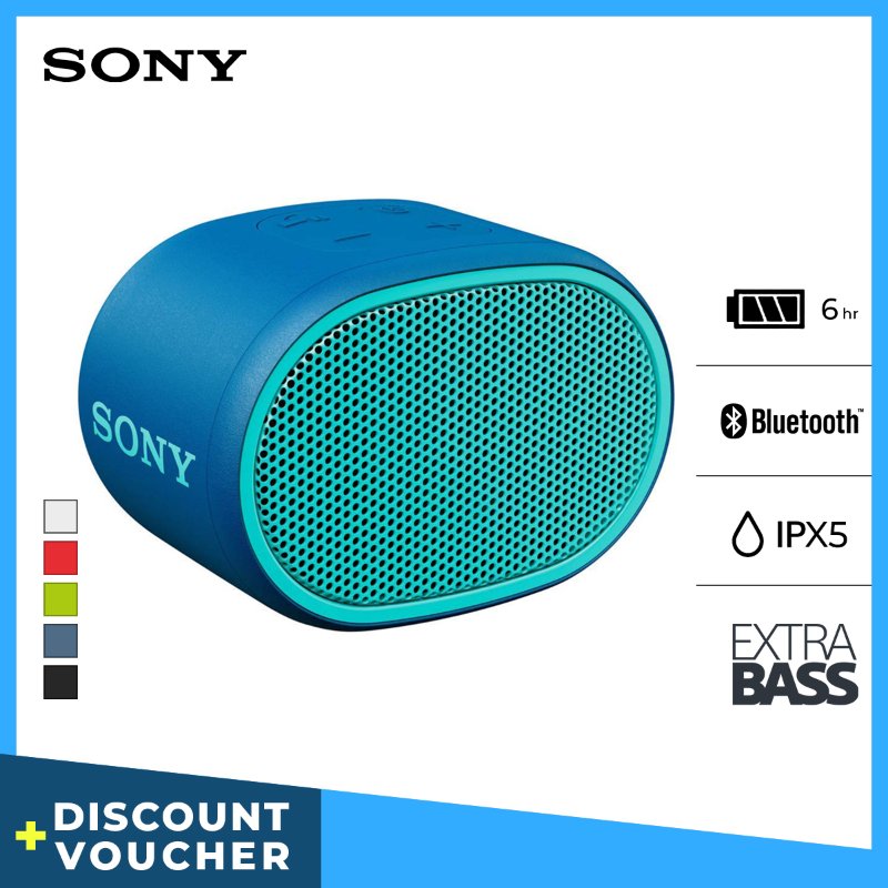 Jual Sony Srs Xb01 Extra Bass Wireless Battery Up To 6h Speaker Bluetooth Portable Blue Terbaru Oktober 2021 Harga Murah Kualitas Terjamin Blibli