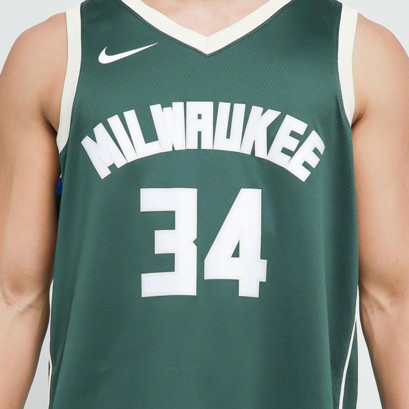 Jual Nike Men Basketball Milwaukee Bucks Giannis Antetokounmpo Icon 20 Swingman Jersey Basket Pria Cw3672 329 Terbaru Juli 2021 Blibli