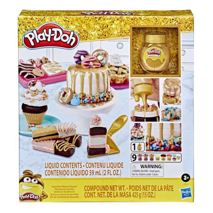 Jual Play-Doh Gold Collection Gold Star 