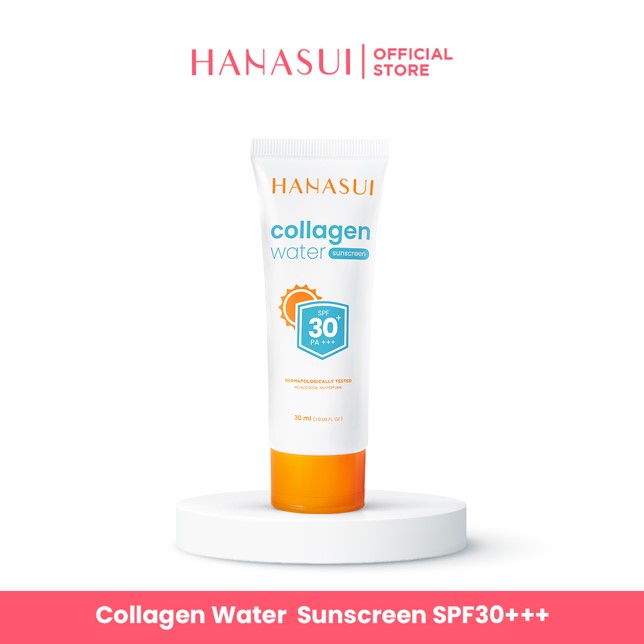 Promo Hanasui Collagen Water Sunscreen Spf30 30gr Diskon 10 Di Seller