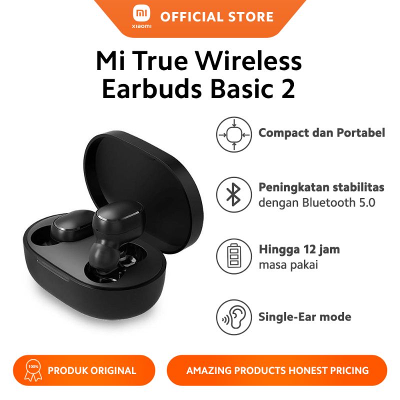 Jual Kamis - Xiaomi Mi True Wireless Earbuds Basic 2 - -- di Seller