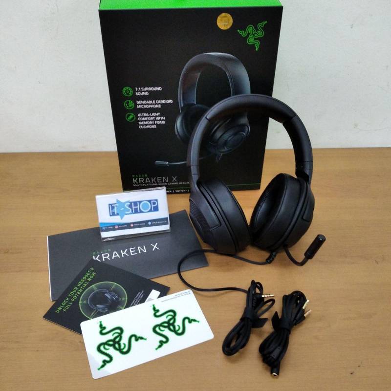Jual Razer Headset Kraken X - Black di 