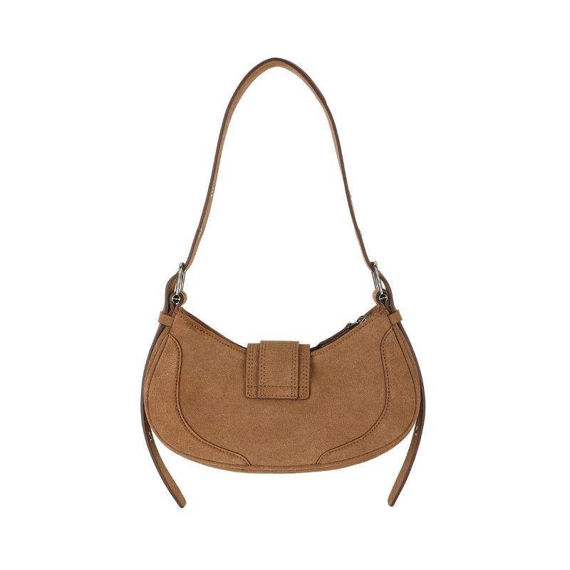 Promo [ready Stock] OSOI Brocle Sling Bags - Denim Camel Brown 