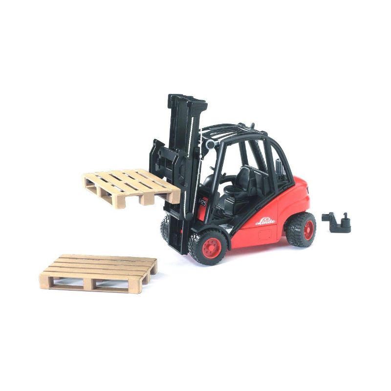Promo Bruder Toys 2511 -linde Fork Lift H30d With Pallets Diskon