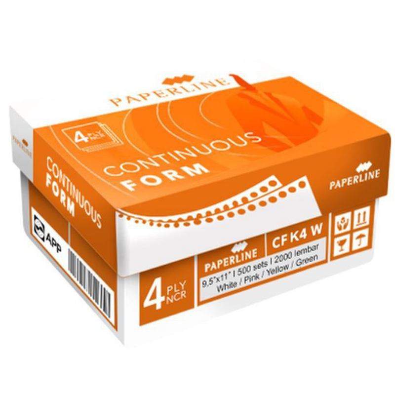 Jual Kertas Computer Cf 4 Ply Ncr Full 9.5x11 Inch 2000 Lembar (pmkh