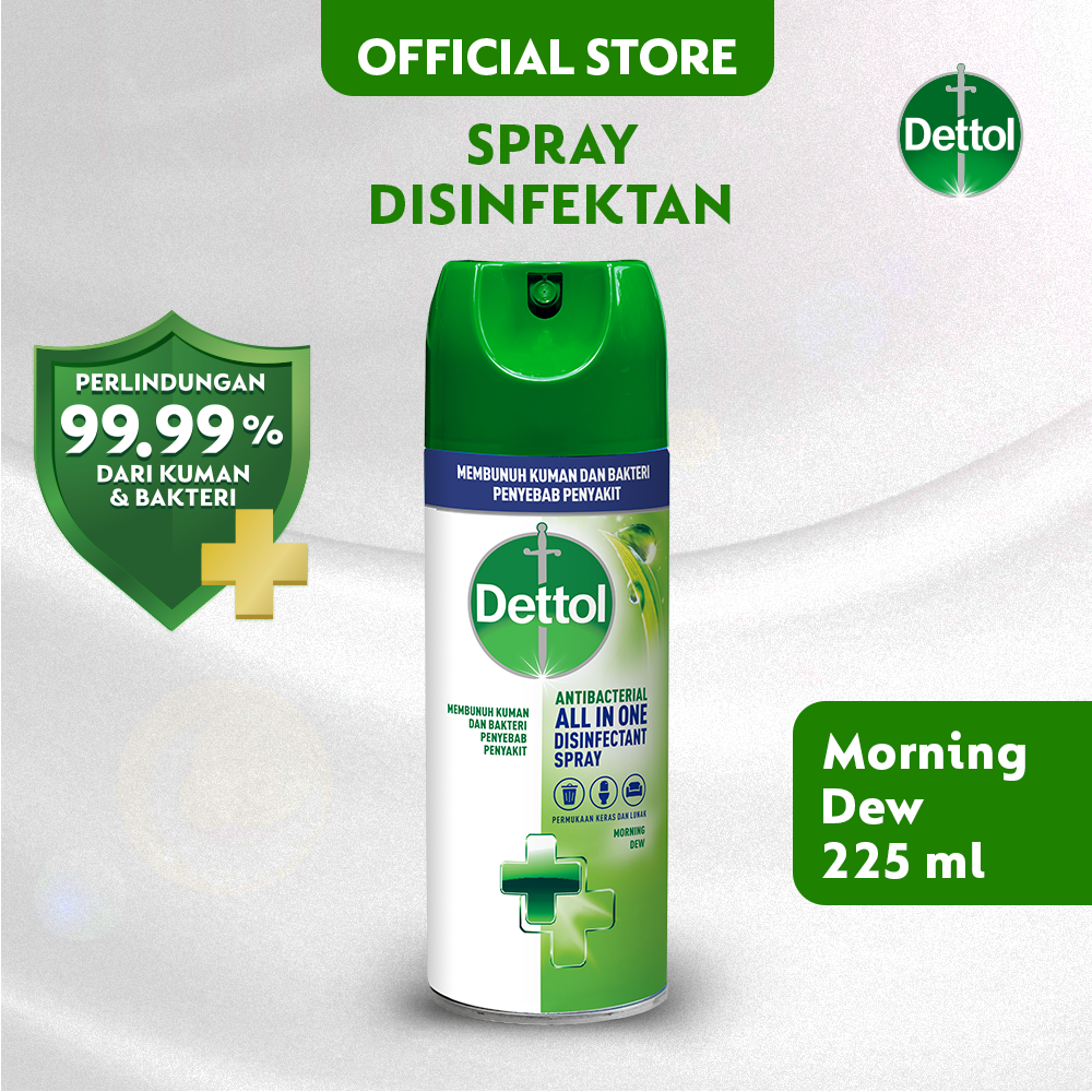 Jual Dettol Morning Dew Disinfectant Spray [225 Ml] Di Seller Dettol