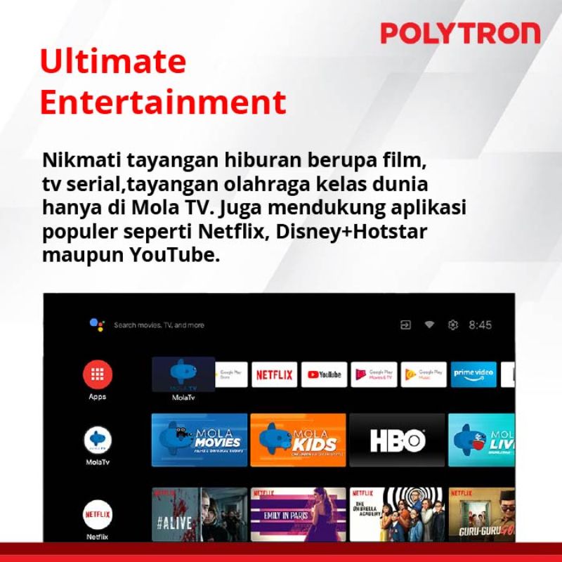 Polytron Smart Cinemax Soundbar Led Tv 32 Inch Pld 32bag9953 Terbaru Agustus 2021 Harga Murah Kualitas Terjamin Blibli