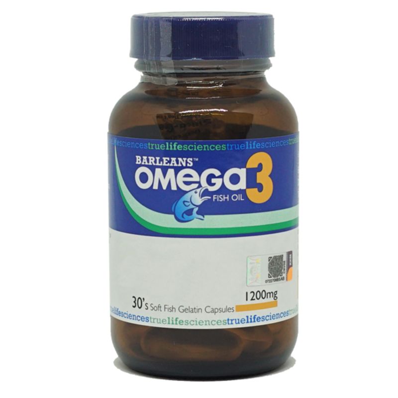 Jual Barleans Omega 3 Fish Oil 30s Jantung, Kolestrol, Darah Tinggi, Cair  Darah, Peradangan, Sendi di Seller Truelifesciences - Malaysia | Blibli