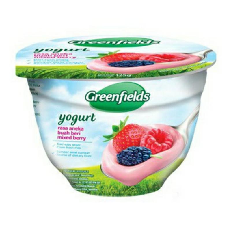 Jual Greenfields Yogurt Mix Berry 125 Gr Di Seller Hokky Fruit Pradah