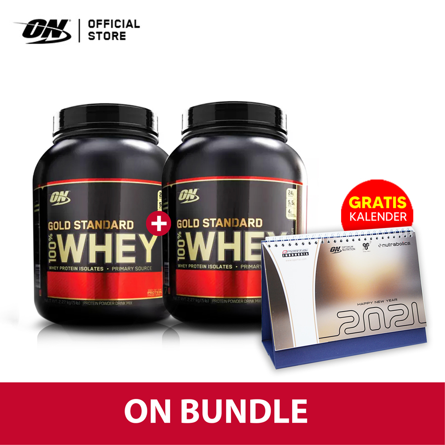 Jual Optimum Nutrition BUNDLE 100% Whey Gold Standard 5Lb + 5Lb ( 10 lb ...