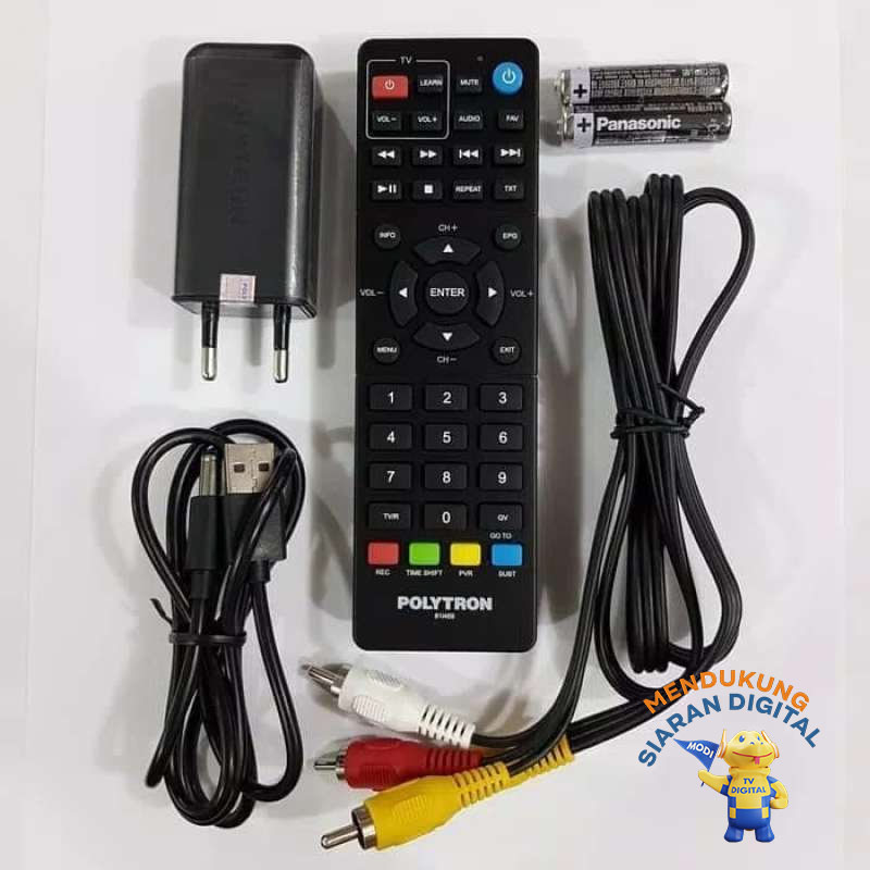 Jual Polytron Pdv 600 Set Top Box Dvb T2 Receiver Tv Digital Murah Mei 21 Blibli
