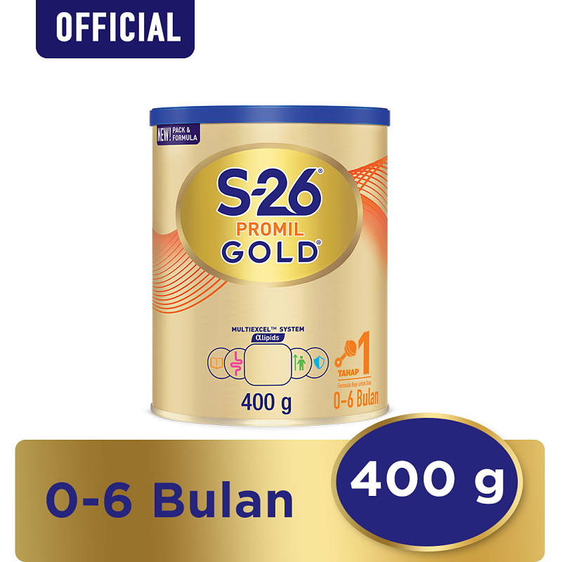 Jual S26 Promil Gold Tahap 1 Susu Bayi 400 g Online ...