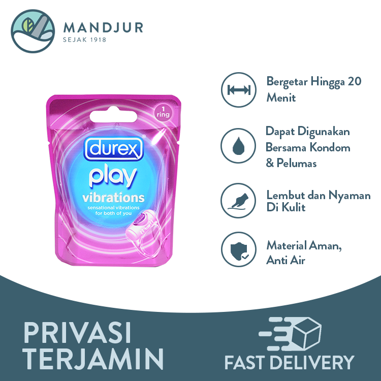 manfaat durex play vibrations ring 3 x 20 ml Tube GLEITGEL GLEITMITTEL Made in Germany 100% Vegan PREMIUM  4024144610310 main image 1