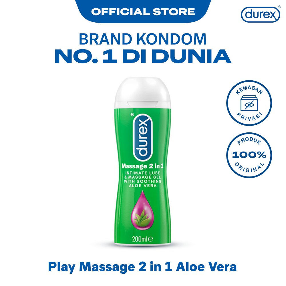 Promo Durex Play Massage 2 In 1 [200ml] - Pelumas Gel, Alat Bantu Seks ...