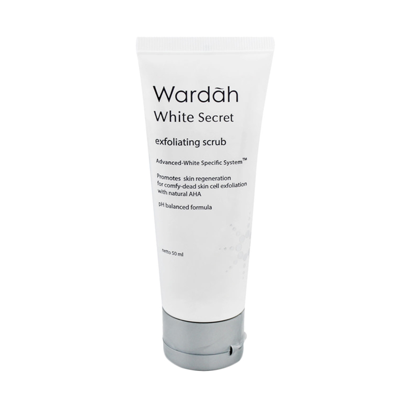 jual wardah white secret exfoliating scrub 50 ml jual wardah white secret exfoliating scrub 50 ml