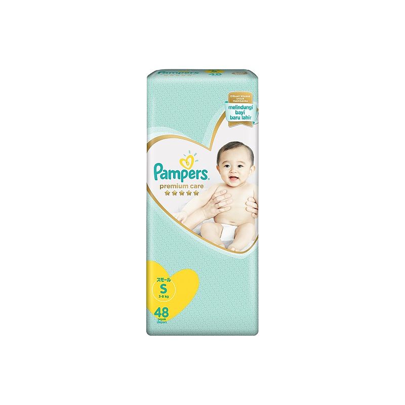 Jual Pampers Popok Perekat S-48 Premium Care - Popok Bayi