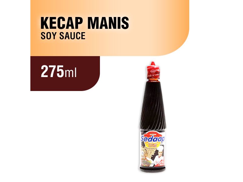 Promo Sedaap Kecap Manis Botol 275 Ml 1060801 Di Seller Blibli Com Kota Tangerang Banten Blibli