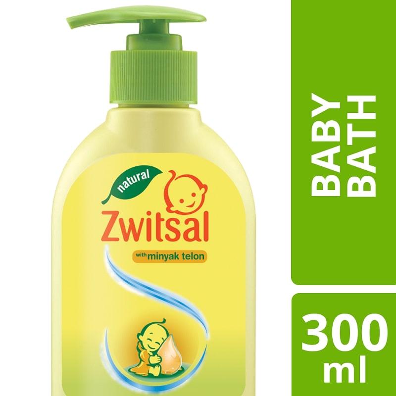 Jual Zwitsal Baby Bath Minyak Telon 300ml - 60024747