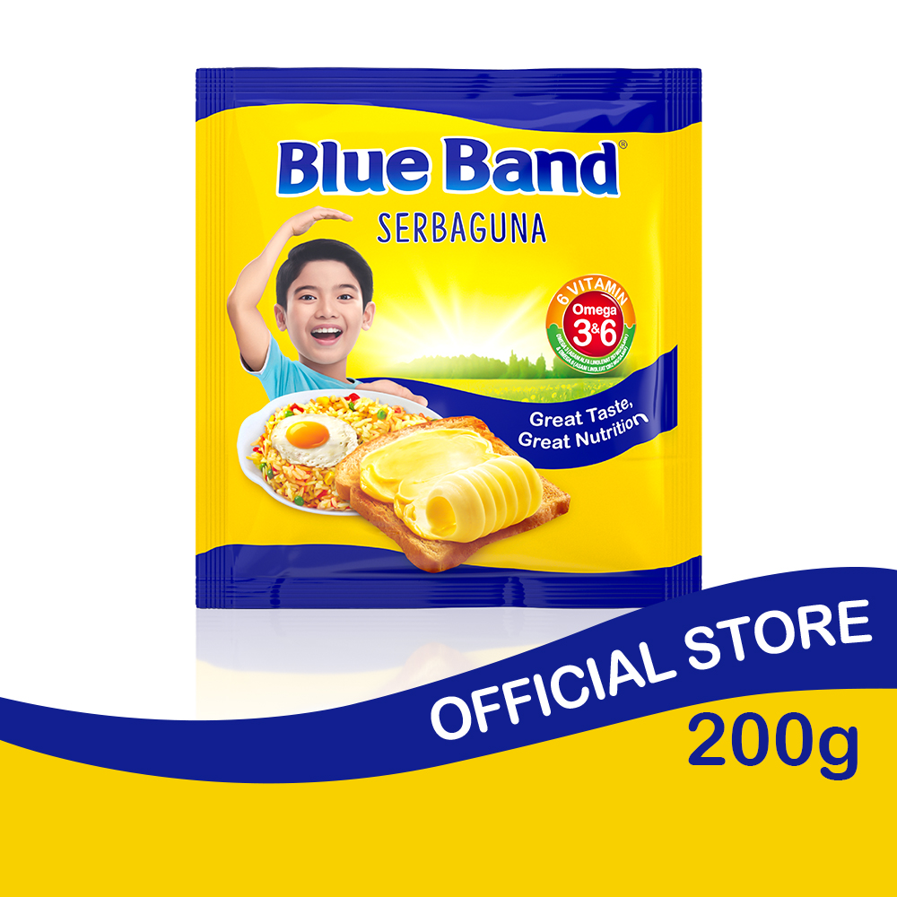 Jual Blue Band Serbaguna Sachet 200 Gram /60 Pcs Di Seller The Sweet