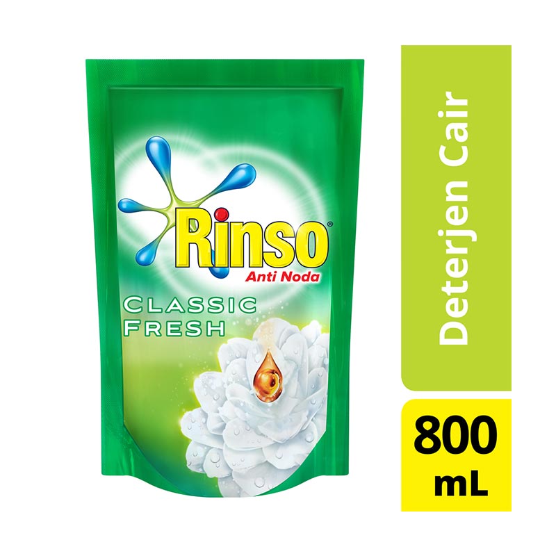 Jual Rinso Anti Noda Liquid Pouch 21135207 [800 mL] Murah